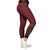 Equinavia Madeleine Full Seat Breeches Burgundy SIDE
