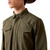 Ariat FrontierTough VentTEK LS Shirt GRAPE LEAF FRONT POCKETS