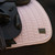 LeMieux Heritage Herringbone Jump Square Pad WILD ROSE CORNER