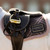 LeMieux Heritage Toy Pony Saddle Pad | Cocoa WITH SADDLE