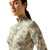 Ariat LunaVeil 1/2 Zip Baselayer OLIVE PRINT DETAIL