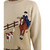 Dapplebay Heirloom Hunt Sweater CREAM DETAIL
