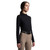 Cavalleria Toscana Tech Wool LS T-Shirt BLACK FRONT