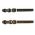 Camelot Leather Spur Straps - Children black and brown