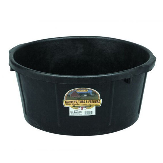 Little Giant Rubber All Purpose Tub 6.5 gallon