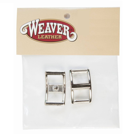 Weaver Nickel Plated Conway Buckles Set of 2