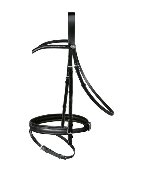 Passier Juno Snaffle Bridle Black/Stainless Steel