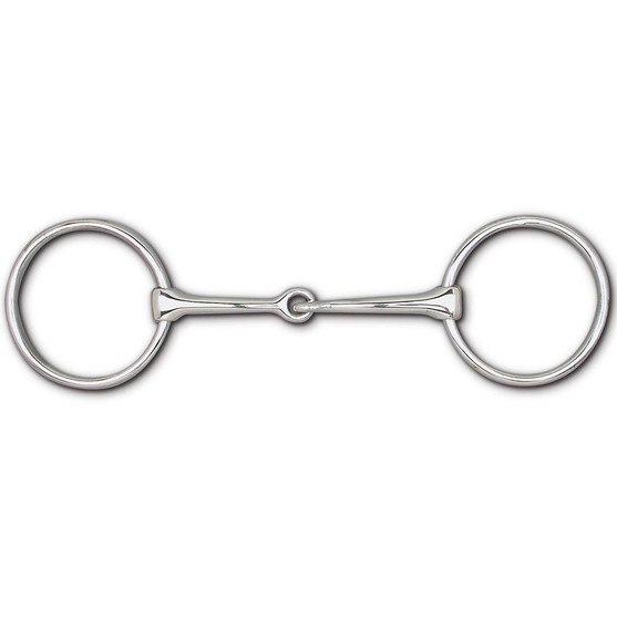 Thin Mouth Snaffle Loose Ring