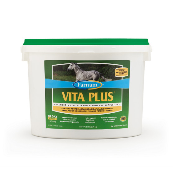 Farnam Vita Plus Vitamin & Mineral Supplement
3.75lb Bucket Front