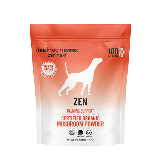 Canine Matrix Zen Calming Mushroom Powder 200g POUCH