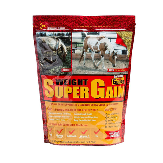 Super Weight Gain by Horse Guard 10 lb FRONT