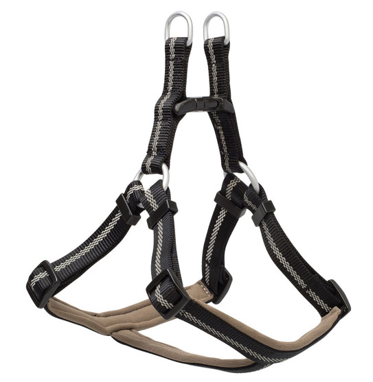 Terrain DOG Reflective Harness - 3/4" Medium BLACK