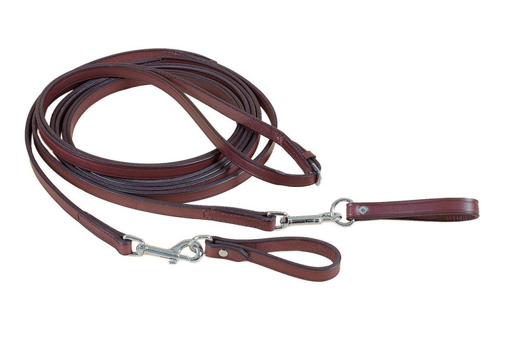 Tory Leather Long Draw Reins Snap + Loop