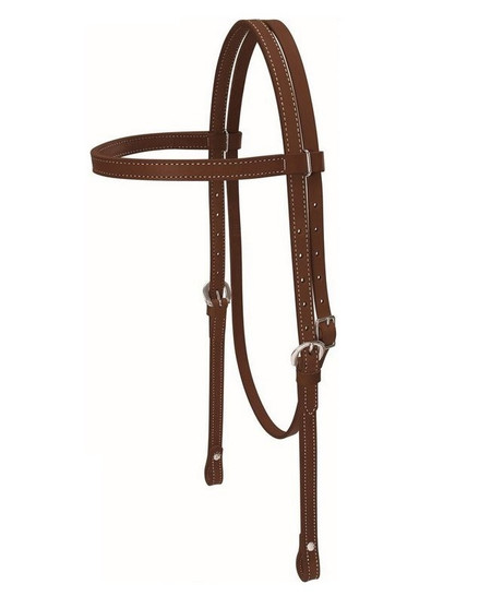 Weaver Draft Brow Headstall
Sunset leather