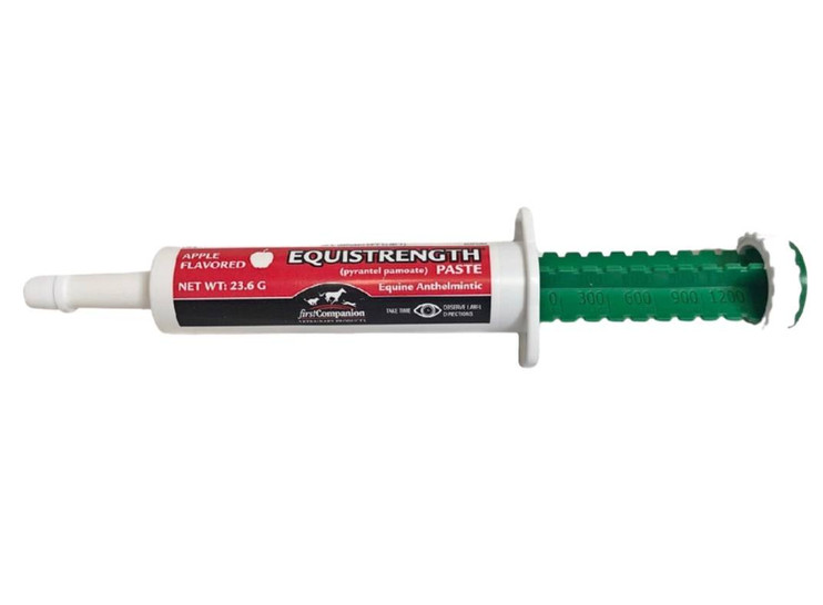 Equistrength Pyrantel Pamoate Paste Dewormer
Syringe tube