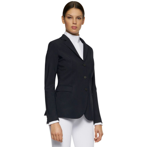 Cavalleria Toscana American Hunter Jersey Jacket NAVY FRONT
