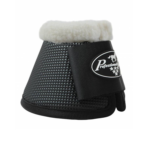 Professional's Choice All Purpose Bell Boot w/ Fleece BLACK