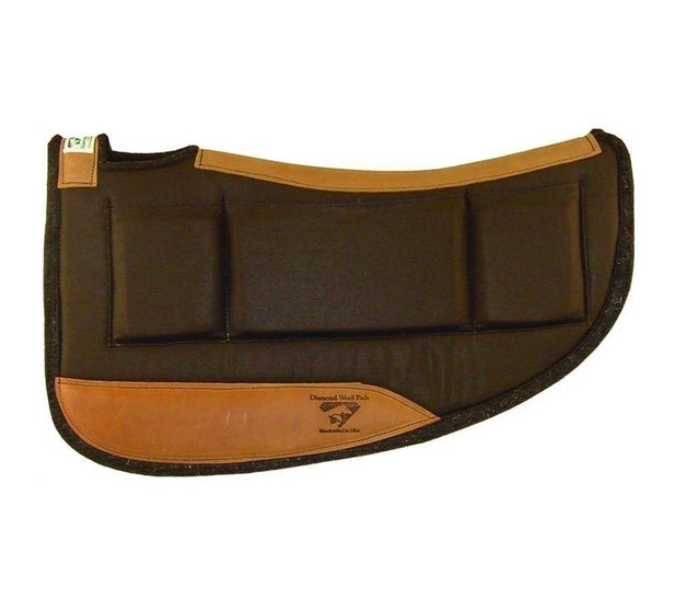 Diamond Wool Contour Relief Round Pad