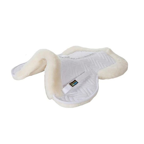 Fleeceworks Pony Therawool Rolled Edge Half Pad FRONT
