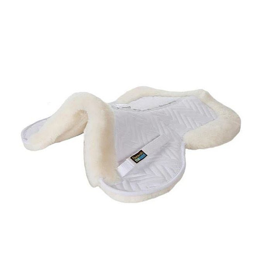 Fleeceworks Pony Therawool Rolled Edge Half Pad FRONT