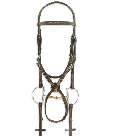 Pessoa PRO Fancy Stitched Figure-8 Bridle
Brown