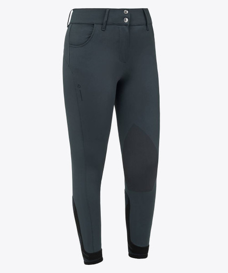 Cavalleria Toscana RS High Waist Breeches CHARCOAL front