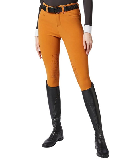 Vestrum Syracuse Breeches Knee Grip GOLD front