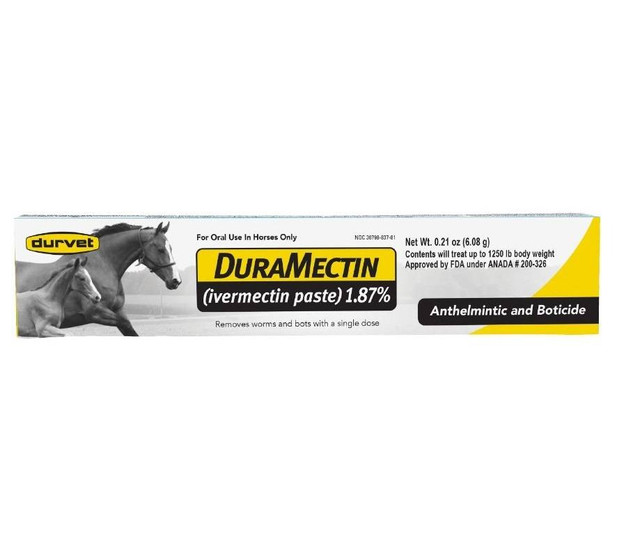 DuraMectin Ivermectin Paste Dewormer FOR HORSES
