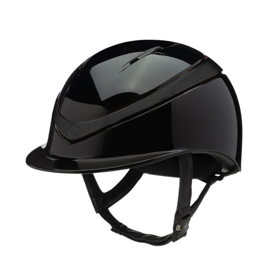 Charles Owen Halo Gloss Helmet black