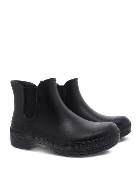 Dansko Karmel Rain Boot black pair
