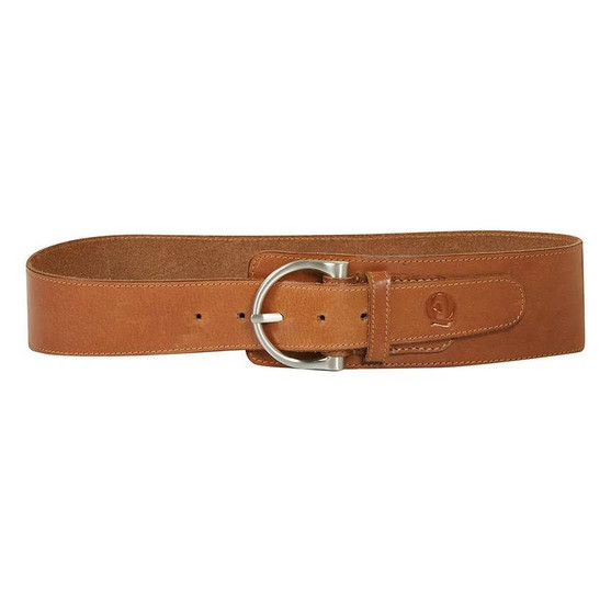 EQL by Kerrits Anywear Leather Belt cognac