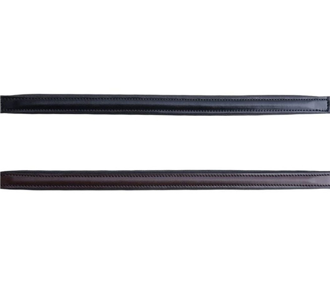 Red Barn Centerline Round Raised Browband black, brown