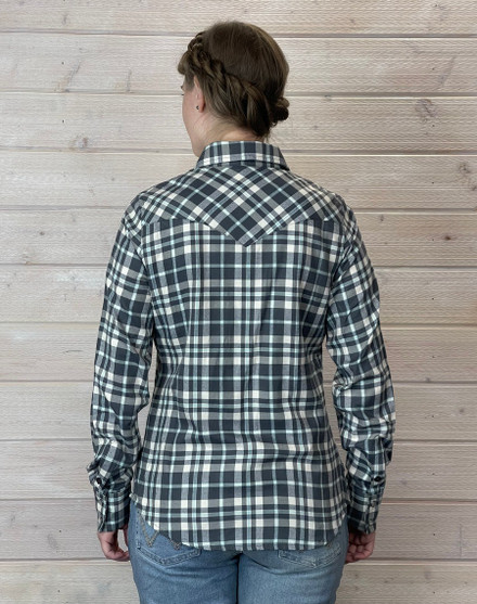 Kimes Ranch San Mateo Flannel Coolmax Shirt back