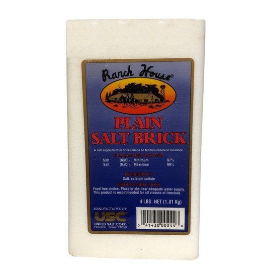 Ranch House Plain Salt Brick LABEL 1
