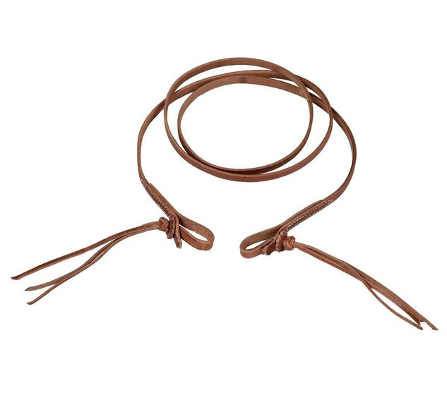 Berlin Leather Rattlesnake Roper Rein