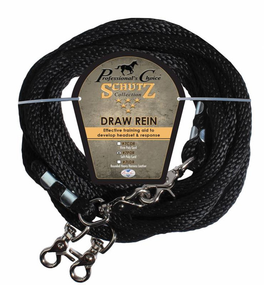 PC Schutz Soft Poly Rope Draw Reins