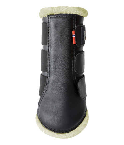 B Vertigo Wellington Fleece Brushing Boot inside