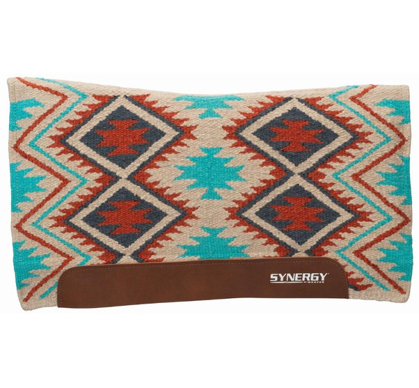 Synergy Firestorm Flex Contour Fleece Pad turquoise/rust