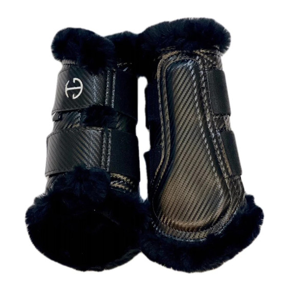 Halter Ego Brushing Boots black