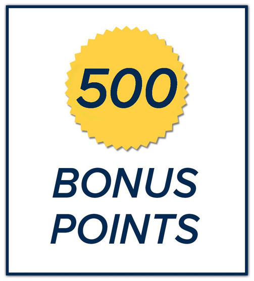 500 Bonus Points