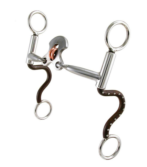 Tom Balding Short S Shank Double Cross Bit front