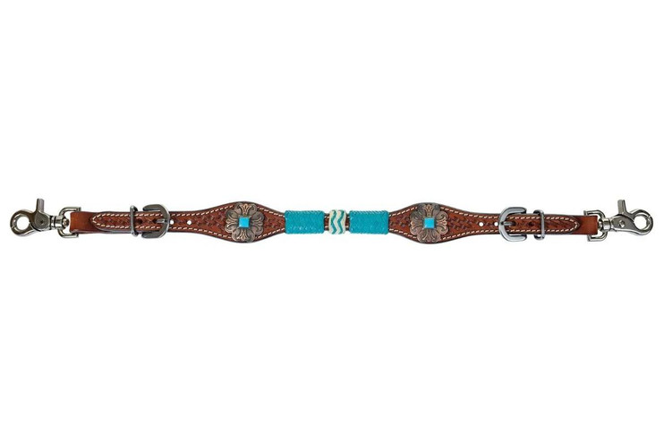 Circle Y Turquoise Round Up Wither Strap