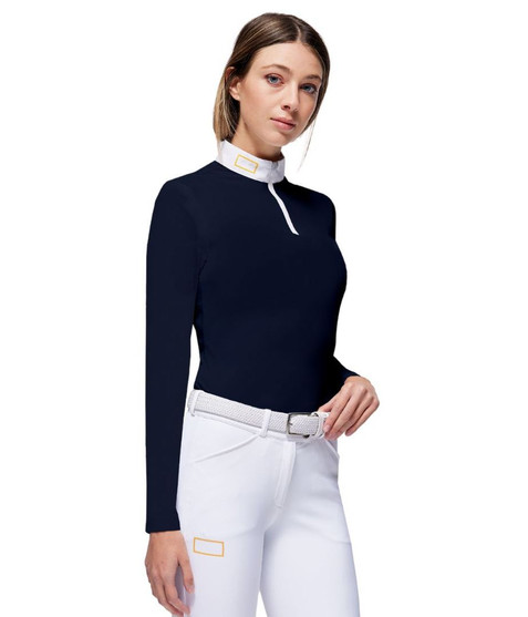 RG Zip Competition Polo Long Sleeve