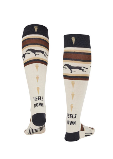 Kerrits Kids Heels Down Socks VAN/BLK back