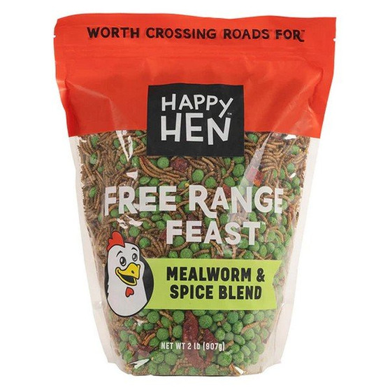 Happy Hen Free Range Feast Mealworm & Spice Blend