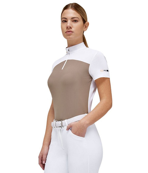 RG Competition Zip Polo Short Sleeve SIDE