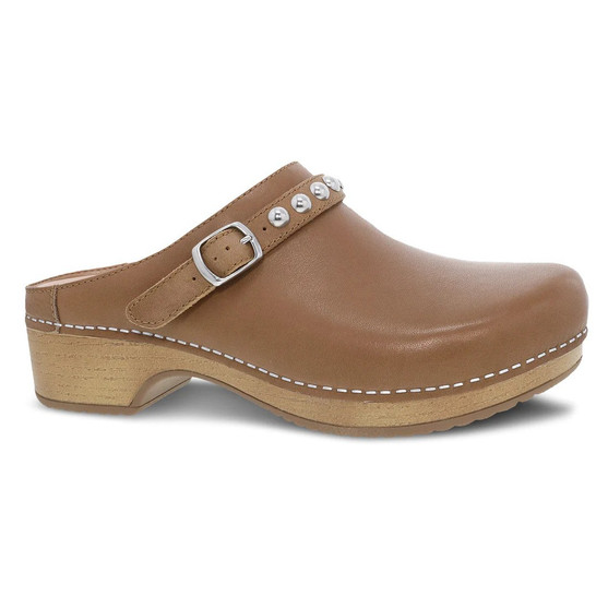 Dansko Britton Mule TAN side
