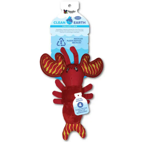 Clean Earth Plush LOBSTER SMALL