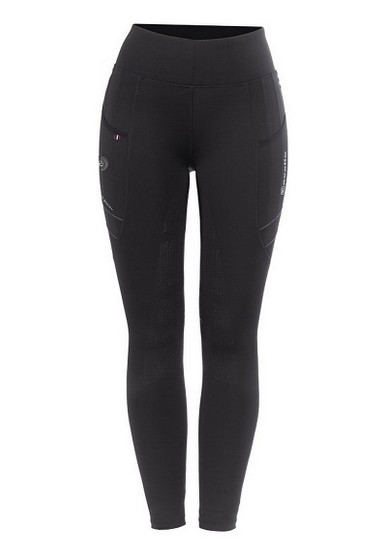 Cavallo Lin Full Grip Riding Tights BLACK front