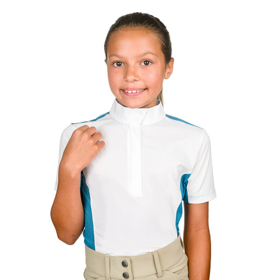 Kids Romfh Classic SS Show Shirt WHT/MARBLE FRONT